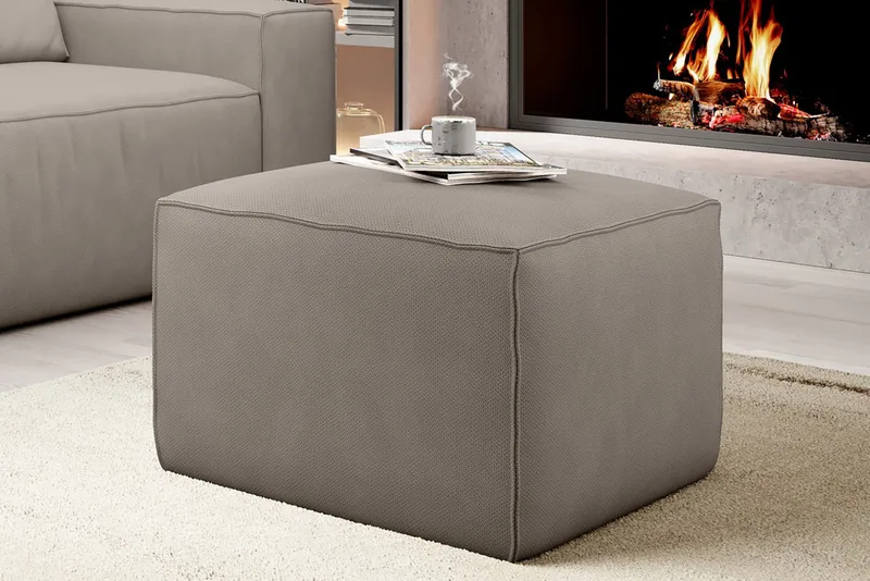 Kamli Fotskammel - Beige - Møbler - Stoler & lenestoler - Krakk - Fotskammel