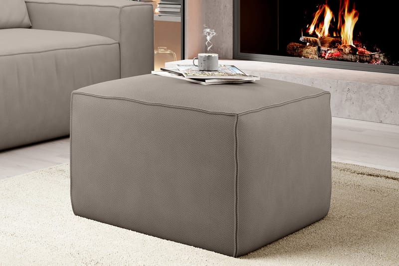Kamli Fotskammel - Beige - Møbler - Stoler & lenestoler - Krakk - Fotskammel