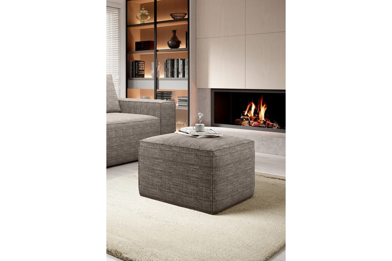 Kamli Fotskammel - Beige - Møbler - Stoler & lenestoler - Krakk - Fotskammel