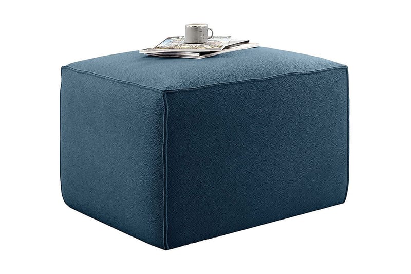 Kamli Fotskammel - Blå - Møbler - Stoler & lenestoler - Krakk - Fotskammel