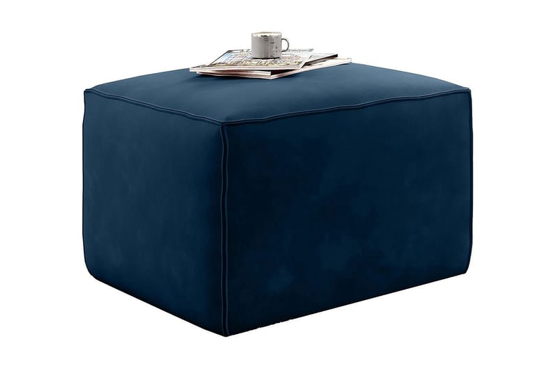 Kamli Fotskammel - Blå - Møbler - Stoler & lenestoler - Krakk - Fotskammel