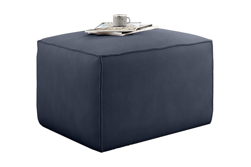 Kamli Fotskammel - Blå - Møbler - Stoler & lenestoler - Krakk - Fotskammel