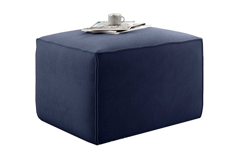 Kamli Fotskammel - Blå - Møbler - Stoler & lenestoler - Krakk - Fotskammel