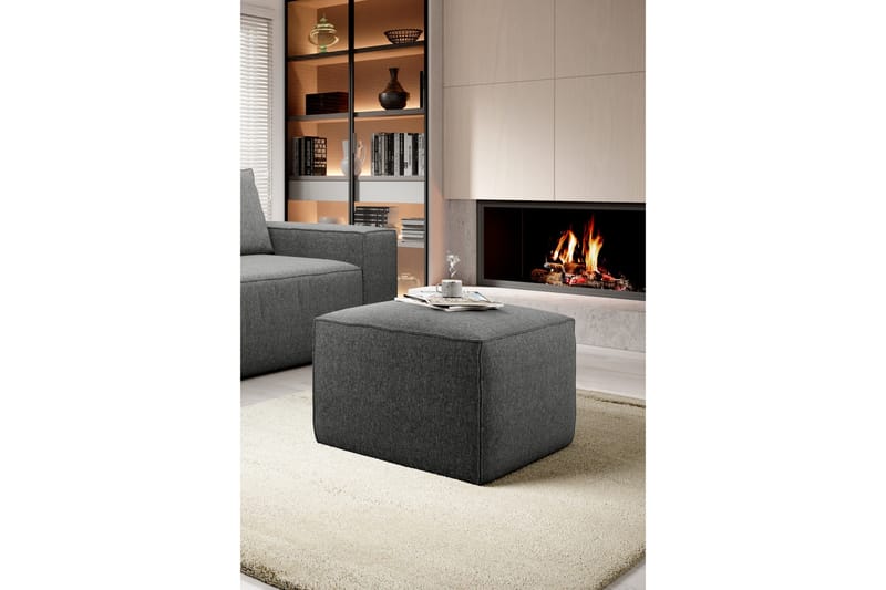 Kamli Fotskammel - Grå - Møbler - Stoler & lenestoler - Krakk - Fotskammel