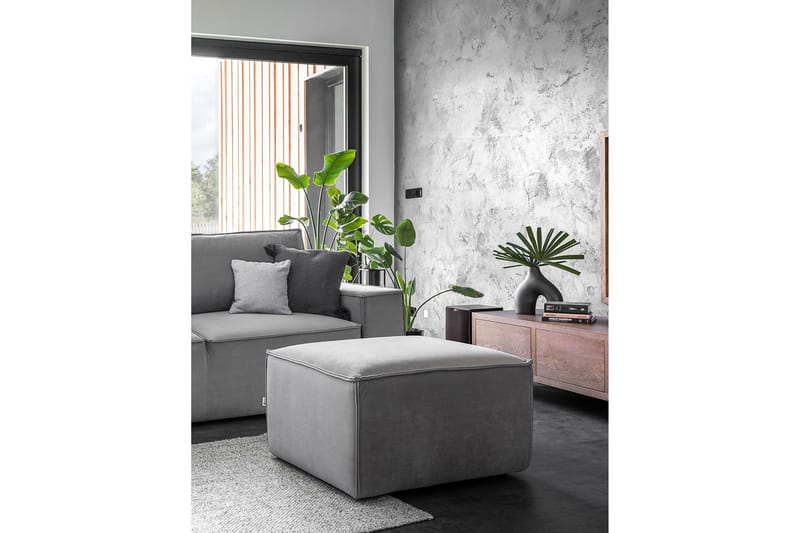 Kamli Fotskammel - Grå - Møbler - Stoler & lenestoler - Krakk - Fotskammel