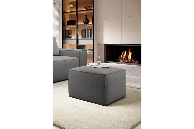 Kamli Fotskammel - Grå - Møbler - Stoler & lenestoler - Krakk - Fotskammel