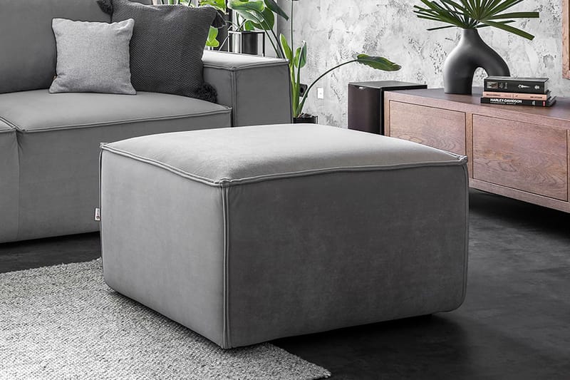 Kamli Fotskammel - Grå - Møbler - Stoler & lenestoler - Krakk - Fotskammel