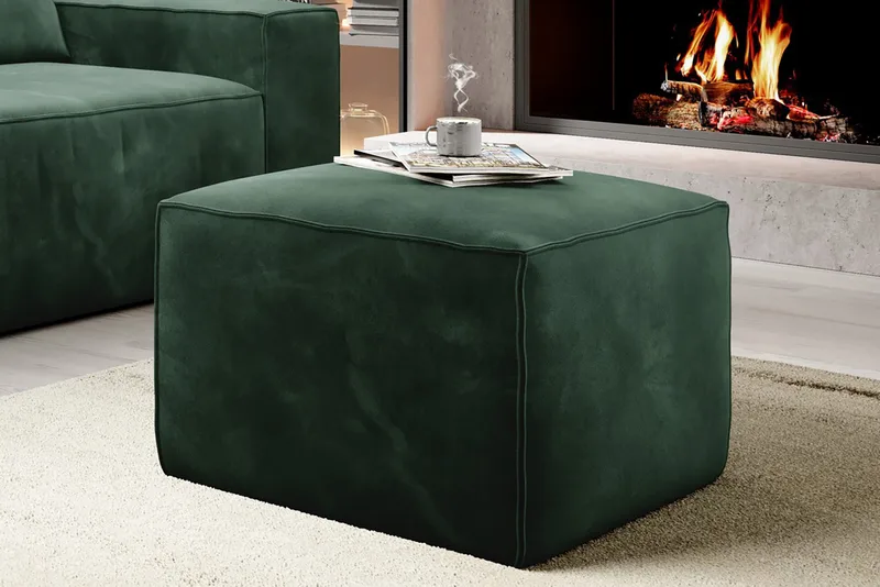 Kamli Fotskammel - Grønn - Møbler - Stoler & lenestoler - Krakk - Fotskammel