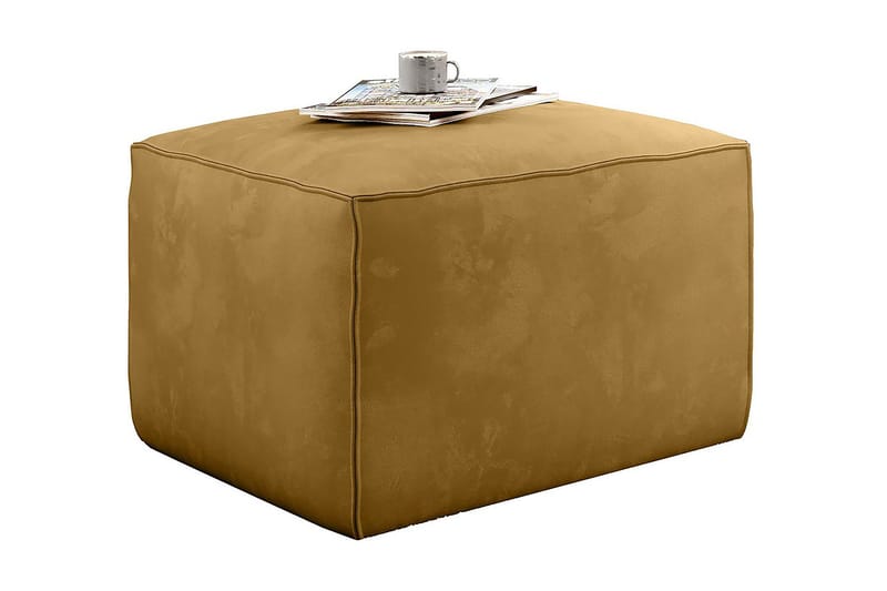 Kamli Fotskammel - Gul - Møbler - Stoler & lenestoler - Krakk - Fotskammel