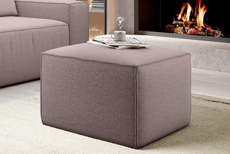 Kamli Fotskammel - Lyserosa - Møbler - Stoler & lenestoler - Krakk - Fotskammel