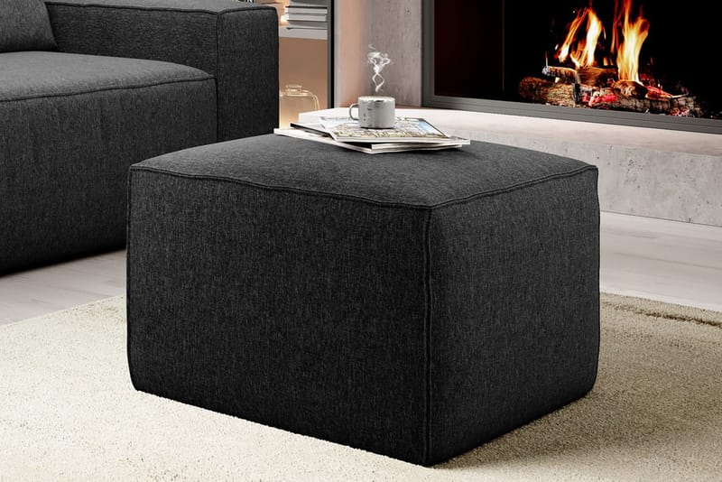 Kamli Fotskammel - Mørkegrå - Møbler - Stoler & lenestoler - Krakk - Fotskammel