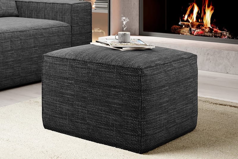 Kamli Fotskammel - Mørkegrå - Møbler - Stoler & lenestoler - Krakk - Fotskammel