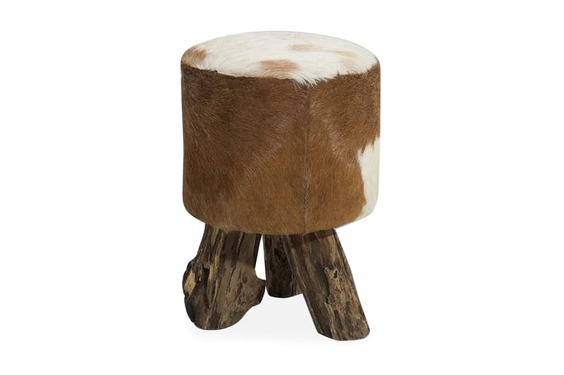 Kent Fotskammel 50 / 50 cm, Brun