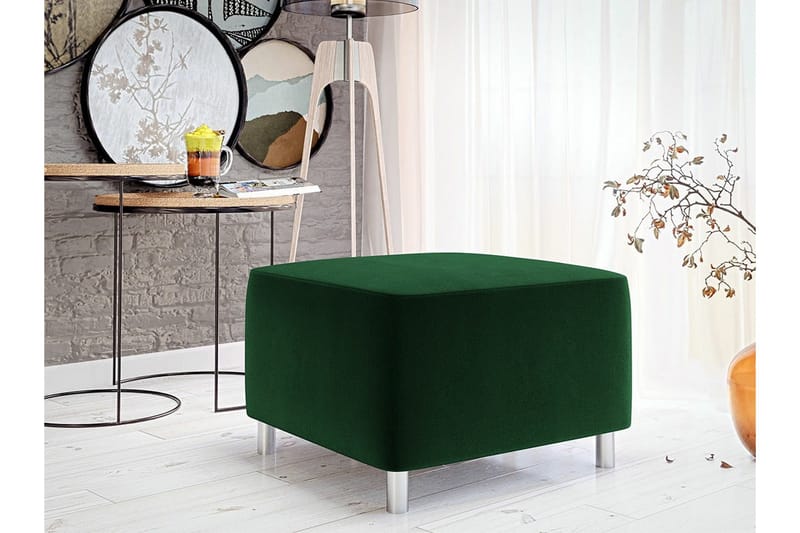 Kintore Fotpall 56 cm Dark green - Møbler - Stoler & lenestoler - Krakk - Fotskammel