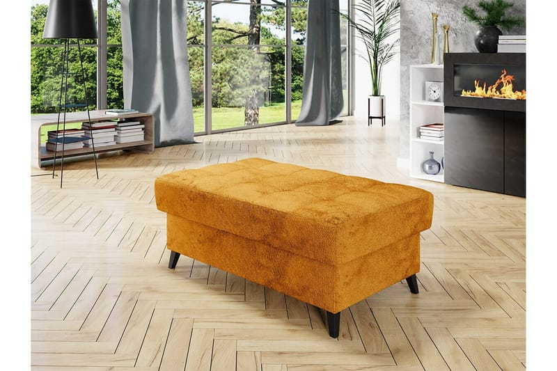 Kintore Fotpall 67 cm Yellow - Møbler - Stoler & lenestoler - Krakk - Fotskammel