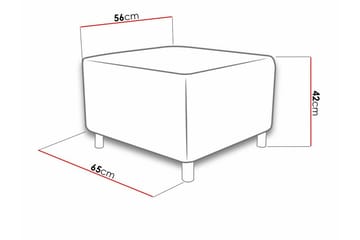 Kintore fotskammel 56 cm - Møbler - Stoler & lenestoler - Krakk - Fotskammel