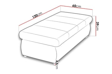 Kintore fotskammel 60 cm - Møbler - Stoler & lenestoler - Krakk - Fotskammel