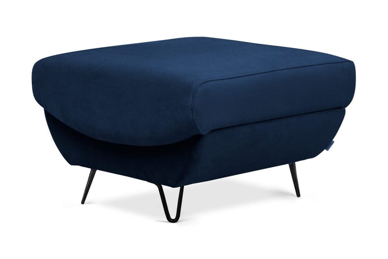 Lence Fotskammel - Blå - Møbler - Stoler & lenestoler - Krakk - Fotskammel