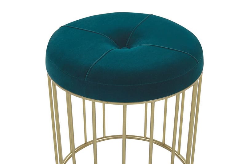 Mattila Fotskammel 2-pk - Blå - Møbler - Stoler & lenestoler - Krakk - Fotskammel