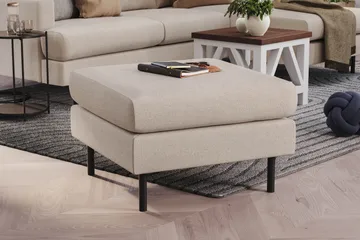 Menard Compact Fotskammel 68 cm - Beige - Møbler - Stoler & lenestoler - Krakk - Fotskammel