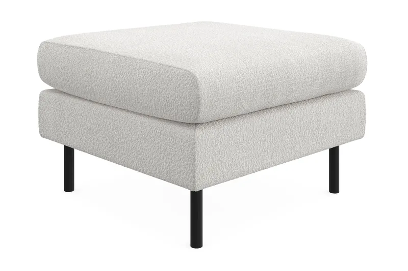 Menard Compact Fotskammel 68 cm - Hvit - Møbler - Stoler & lenestoler - Krakk - Fotskammel