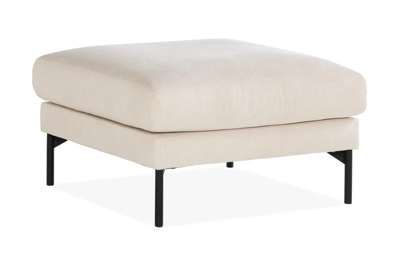 Menard Manchester Fotskammel 87 cm bred - Beige - Møbler - Stoler & lenestoler - Krakk - Fotskammel