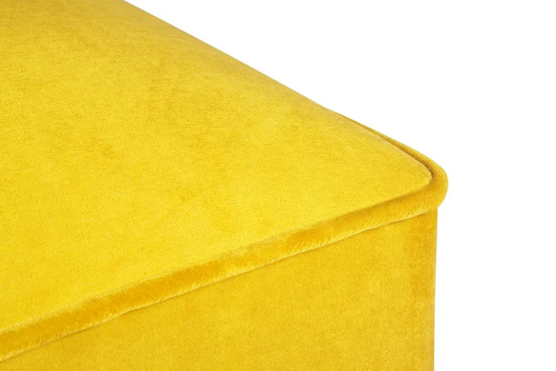 Mostert Fotskammel - Gul - Møbler - Stoler & lenestoler - Krakk - Fotskammel