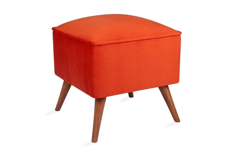 Mostert Fotskammel - Rød - Møbler - Stoler & lenestoler - Krakk - Fotskammel
