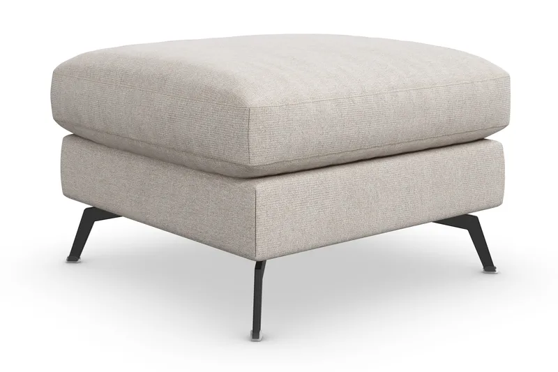 Ocean Lyx Fotskammel - Beige - Møbler - Stoler & lenestoler - Krakk - Fotskammel
