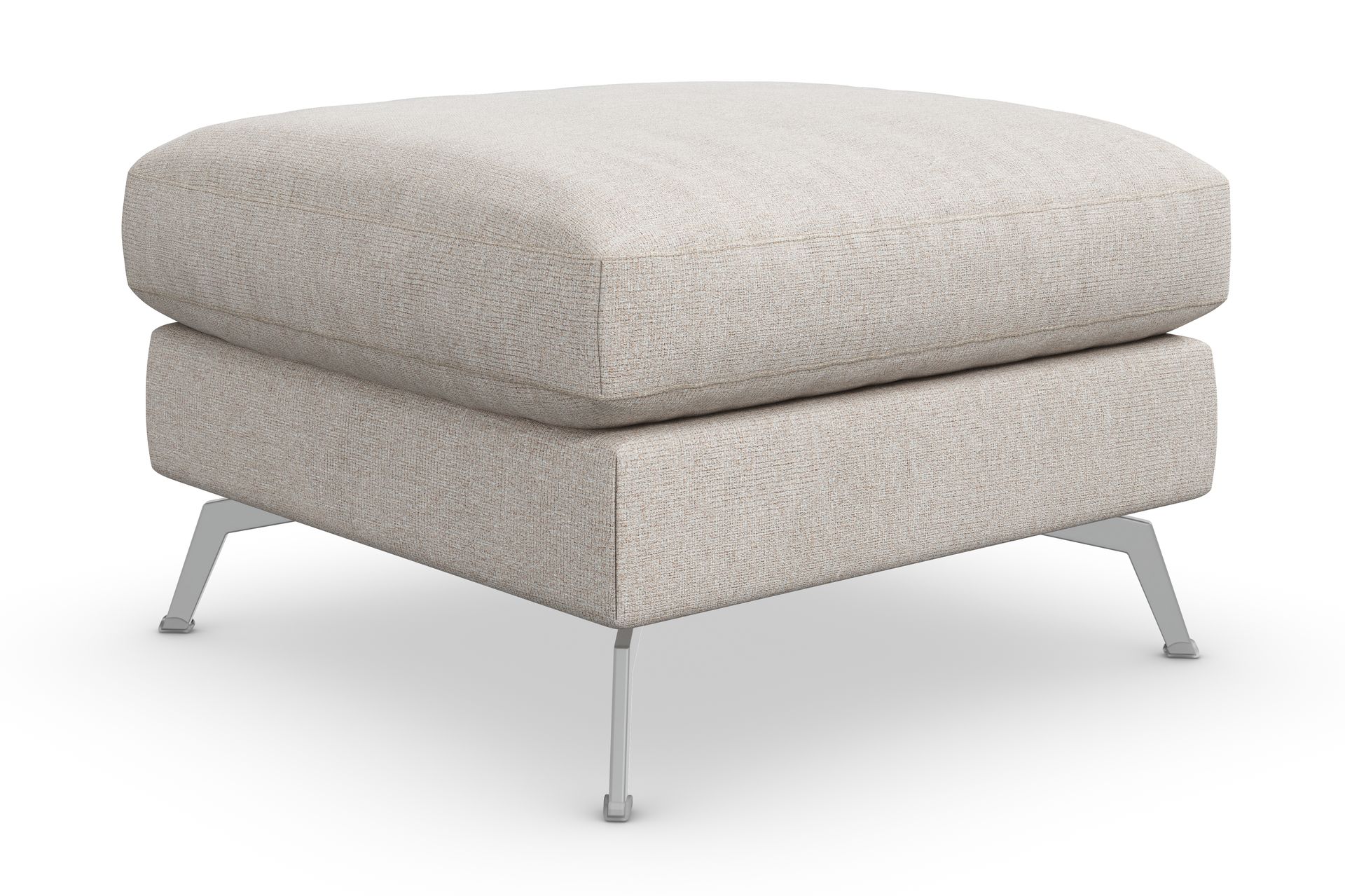 Ocean Lyx Fotskammel - Beige - Møbler - Stoler & lenestoler - Krakk - Fotskammel