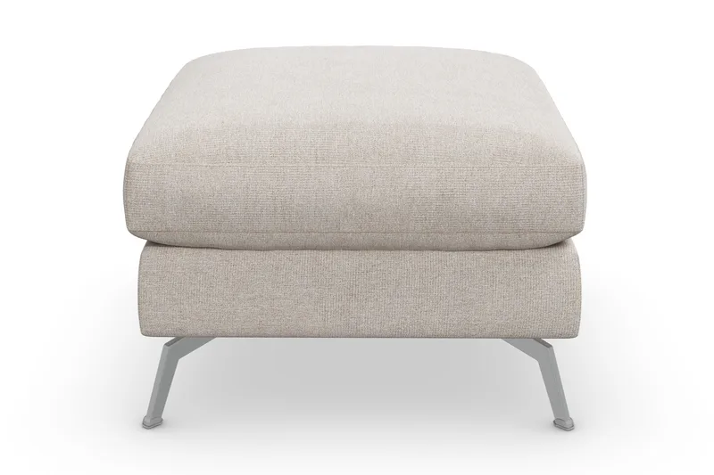 Ocean Lyx Fotskammel - Beige - Møbler - Stoler & lenestoler - Krakk - Fotskammel