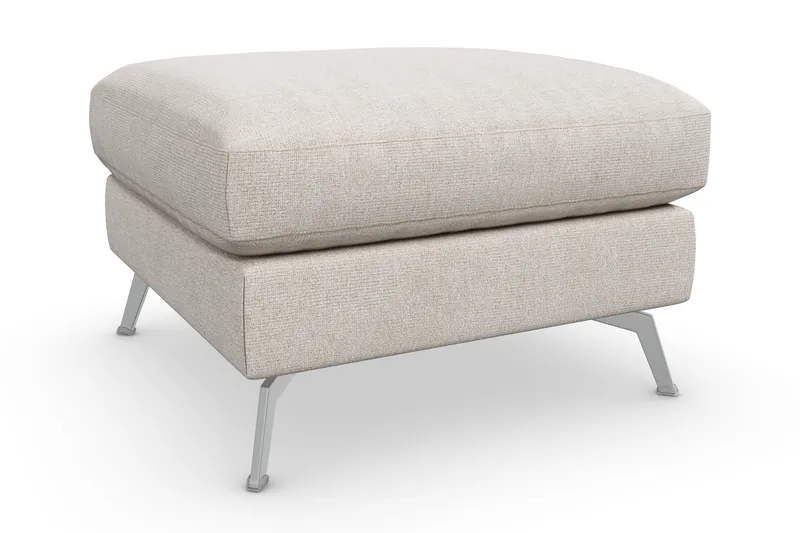 Ocean Lyx Fotskammel - Beige - Møbler - Stoler & lenestoler - Krakk - Fotskammel