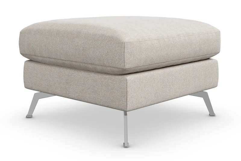 Ocean Lyx Fotskammel - Beige - Møbler - Stoler & lenestoler - Krakk - Fotskammel