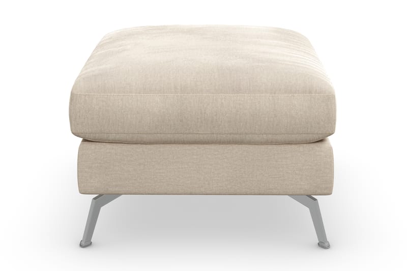 Ocean Lyx Fotskammel - Beige/Fløyel - Møbler - Stoler & lenestoler - Krakk - Fotskammel