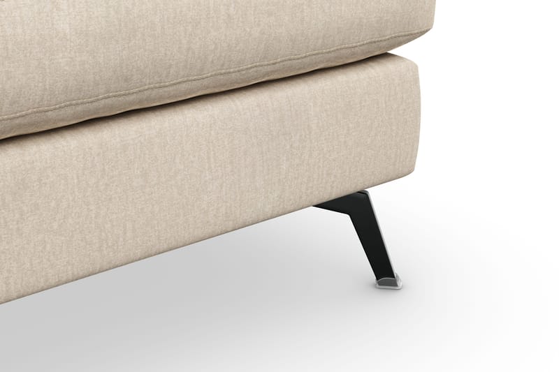 Ocean Lyx Fotskammel - Beige/Fløyel - Møbler - Stoler & lenestoler - Krakk - Fotskammel