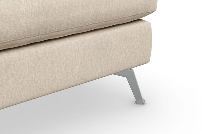 Ocean Lyx Fotskammel - Beige/Fløyel - Møbler - Stoler & lenestoler - Krakk - Fotskammel