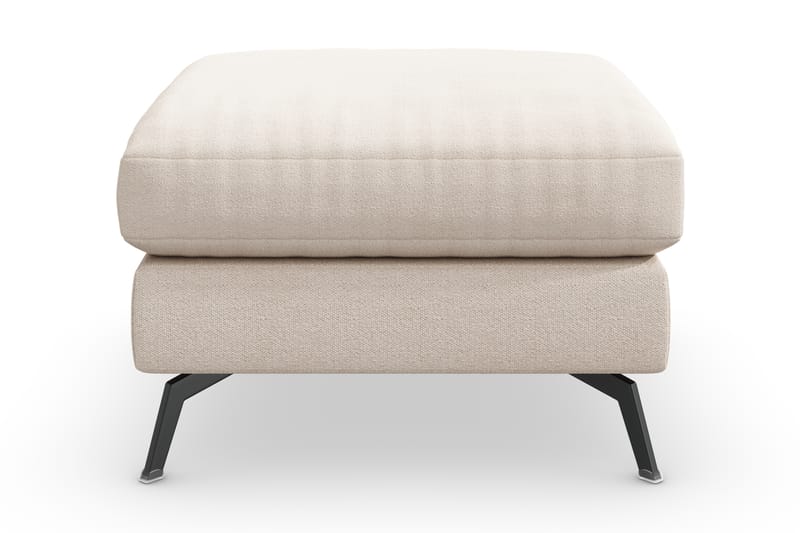 Ocean Lyx Fotskammel - Beige/Svart - Møbler - Stoler & lenestoler - Krakk - Fotskammel