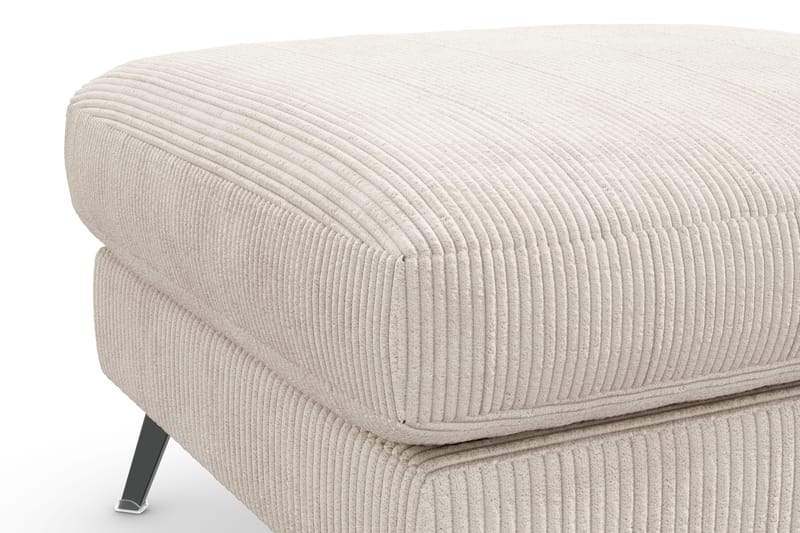 Ocean Lyx Fotskammel - Beige/Svart - Møbler - Stoler & lenestoler - Krakk - Fotskammel