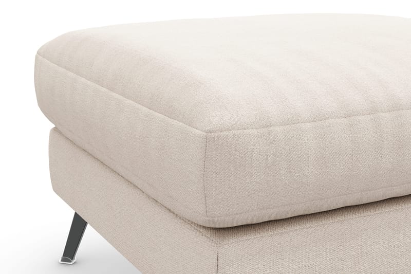 Ocean Lyx Fotskammel - Beige/Svart - Møbler - Stoler & lenestoler - Krakk - Fotskammel
