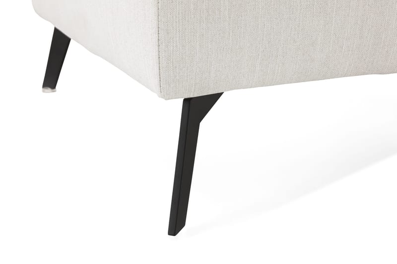 Ocean Lyx Fotskammel - Linbeige/Svarte Ben - Møbler - Stoler & lenestoler - Krakk - Fotskammel