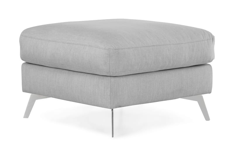 Ocean Lyx Fotskammel - Lingrå Kromben - Møbler - Stoler & lenestoler - Krakk - Fotskammel