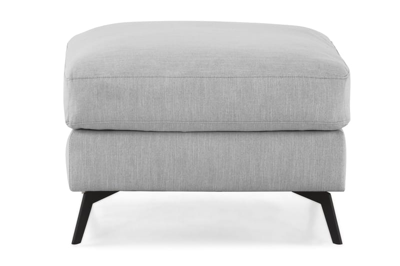 Ocean Lyx Fotskammel - Lingrå Svarte Ben - Møbler - Stoler & lenestoler - Krakk - Fotskammel