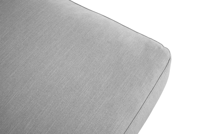 Ocean Lyx Fotskammel - Lingrå Svarte Ben - Møbler - Stoler & lenestoler - Krakk - Fotskammel