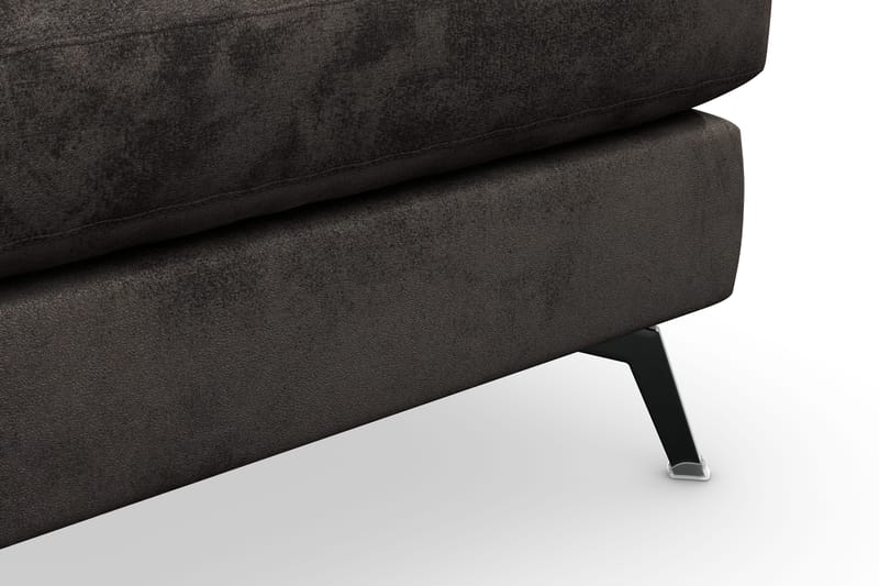 Ocean Lyx Fotskammel - Mørkegrå/Fløyel - Møbler - Stoler & lenestoler - Krakk - Fotskammel