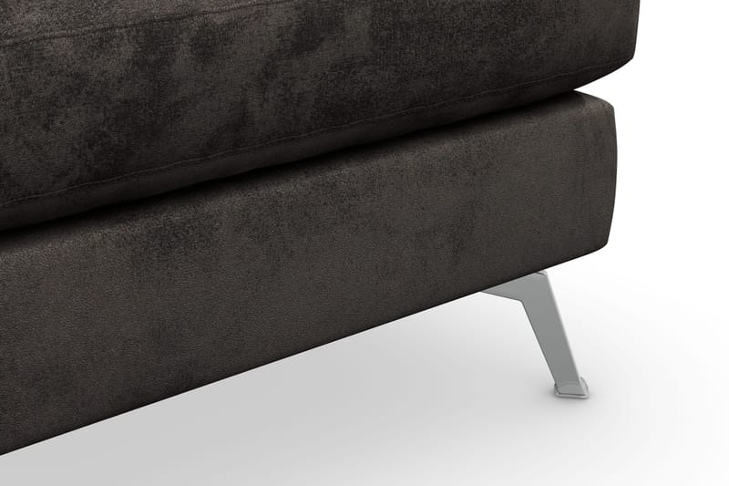 Ocean Lyx Fotskammel - Mørkegrå/Fløyel - Møbler - Stoler & lenestoler - Krakk - Fotskammel