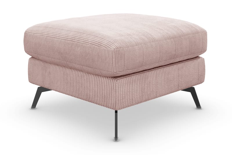 Ocean Lyx Fotskammel - Rosa/Svart - Møbler - Stoler & lenestoler - Krakk - Fotskammel