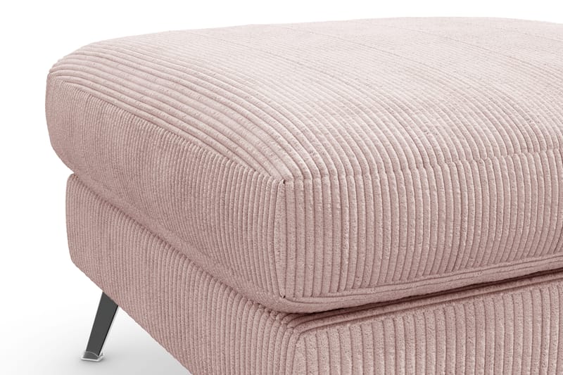 Ocean Lyx Fotskammel - Rosa/Svart - Møbler - Stoler & lenestoler - Krakk - Fotskammel
