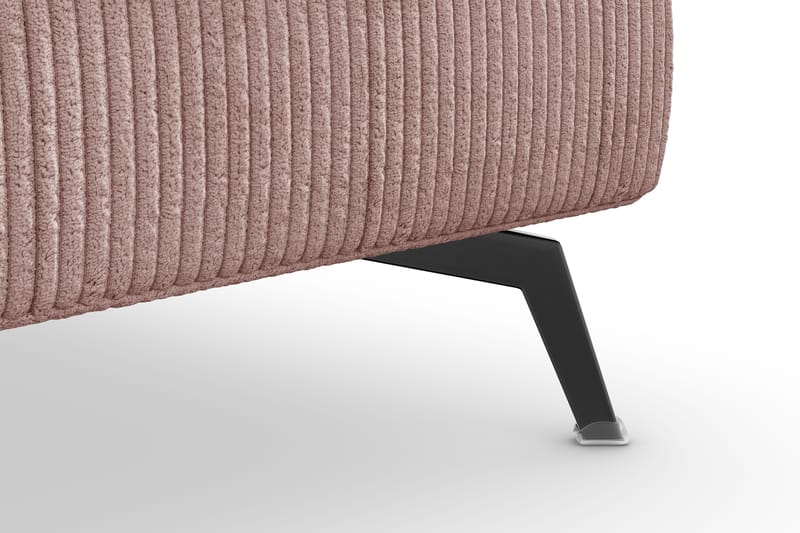 Ocean Lyx Fotskammel - Rosa/Svart - Møbler - Stoler & lenestoler - Krakk - Fotskammel