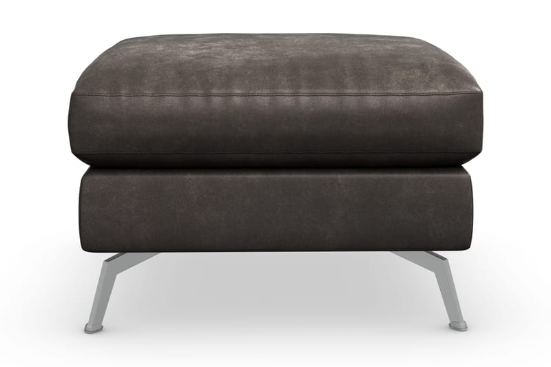 Ocean Lyx Fotskammel - Svart/Lær - Møbler - Stoler & lenestoler - Krakk - Fotskammel