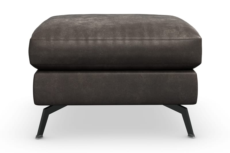 Ocean Lyx Fotskammel - Svart/Lær - Møbler - Stoler & lenestoler - Krakk - Fotskammel